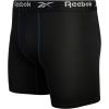 imageReebok Mens Boxer Briefs  3 Pack Stretch Moisture Wicking Mens Underwear with Contour Pouch Boxers for Men Sizes SXLCharcoal black