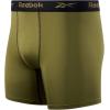 imageReebok Mens Boxer Briefs  3 Pack Stretch Moisture Wicking Mens Underwear with Contour Pouch Boxers for Men Sizes SXLGold