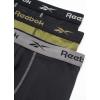 imageReebok Mens Boxer Briefs  3 Pack Stretch Moisture Wicking Mens Underwear with Contour Pouch Boxers for Men Sizes SXLGold