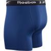 imageReebok Mens Boxer Briefs  3 Pack Stretch Moisture Wicking Mens Underwear with Contour Pouch Boxers for Men Sizes SXLNavy
