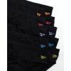 imageReebok Mens Briefs  10 Pack Classic Soft Stretch Low Rise Briefs with Contour Pouch  Underwear for Men Sizes SXLAll Black