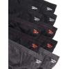 imageReebok Mens Briefs  10 Pack Classic Soft Stretch Low Rise Briefs with Contour Pouch  Underwear for Men Sizes SXLBlackCharcoal Heather