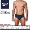 imageReebok Mens Briefs  10 Pack Classic Soft Stretch Low Rise Briefs with Contour Pouch  Underwear for Men Sizes SXLBlueNavyGrape