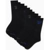 imageReebok Mens Crew Socks  10 Pack Stretch Performance Cushioned Crew Socks  Arch Support Athletic Socks for Men 6125All Black