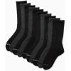 imageReebok Mens Crew Socks  10 Pack Stretch Performance Cushioned Crew Socks  Arch Support Athletic Socks for Men 6125BlackGrey