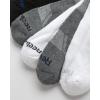 imageReebok Mens Crew Socks  10 Pack Stretch Performance Cushioned Crew Socks  Arch Support Athletic Socks for Men 6125BlackWhiteGrey