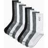 imageReebok Mens Crew Socks  10 Pack Stretch Performance Cushioned Crew Socks  Arch Support Athletic Socks for Men 6125BlackWhiteGrey