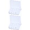 imageReebok Mens Crew Socks  10 Pack Stretch Performance Cushioned Crew Socks  Arch Support Athletic Socks for Men 6125Classic White
