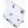 imageReebok Mens Crew Socks  10 Pack Stretch Performance Cushioned Crew Socks  Arch Support Athletic Socks for Men 6125Cool White