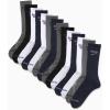 imageReebok Mens Crew Socks  10 Pack Stretch Performance Cushioned Crew Socks  Arch Support Athletic Socks for Men 6125Multi 14pk