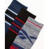 imageReebok Mens Crew Socks  10 Pack Stretch Performance Cushioned Crew Socks  Arch Support Athletic Socks for Men 6125Navy