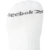 imageReebok Mens Crew Socks  5 Pack Breathable Cushioned MoistureWicking Athletic Performance Running Socks for Men 6125All White