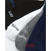 imageReebok Mens Crew Socks  5 Pack Breathable Cushioned MoistureWicking Athletic Performance Running Socks for Men 6125Assorted