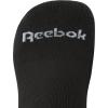 imageReebok Mens Crew Socks  5 Pack Breathable Cushioned MoistureWicking Athletic Performance Running Socks for Men 6125Black
