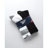imageReebok Mens Crew Socks  5 Pack Breathable Cushioned MoistureWicking Athletic Performance Running Socks for Men 6125BlackWhite