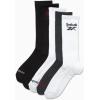 imageReebok Mens Crew Socks  5 Pack Breathable Cushioned MoistureWicking Athletic Performance Running Socks for Men 6125BlackwhiteGrey