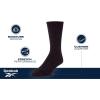 imageReebok Mens Crew Socks  5 Pack Breathable Cushioned MoistureWicking Athletic Performance Running Socks for Men 6125BlueWhite