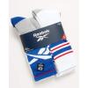 imageReebok Mens Crew Socks  5 Pack Breathable Cushioned MoistureWicking Athletic Performance Running Socks for Men 6125BlueWhite