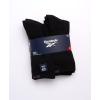 imageReebok Mens Crew Socks  5 Pack Breathable Cushioned MoistureWicking Athletic Performance Running Socks for Men 6125Classic Black