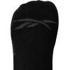 imageReebok Mens Crew Socks  5 Pack Breathable Cushioned MoistureWicking Athletic Performance Running Socks for Men 6125Classic Black