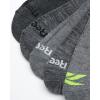 imageReebok Mens Crew Socks  5 Pack Breathable Cushioned MoistureWicking Athletic Performance Running Socks for Men 6125Grey Assorted