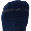 imageReebok Mens Crew Socks  5 Pack Breathable Cushioned MoistureWicking Athletic Performance Running Socks for Men 6125Navy