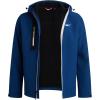 imageReebok Mens Jacket  Weather Resistant Fleece Lined Softshell Jacket Coat  Lightweight Casual Coat for Men MXXLBatik Blue