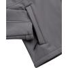 imageReebok Mens Jacket  Weather Resistant Fleece Lined Softshell Jacket Coat  Lightweight Casual Coat for Men MXXLFog