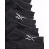 imageReebok Mens Low Cut Socks  12 Pack Performance Cushion Comfort No Show Socks  Breathable Athletic Socks for Men 6125All Grey