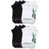 imageReebok Mens Low Cut Socks  12 Pack Performance Cushion Comfort No Show Socks  Breathable Athletic Socks for Men 6125BlackWhite Multi