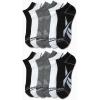 imageReebok Mens Low Cut Socks  12 Pack Performance Cushion Comfort No Show Socks  Breathable Athletic Socks for Men 6125BlackWhiteGrey Logo
