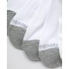 imageReebok Mens Low Cut Socks  12 Pack Performance Cushion Comfort No Show Socks  Breathable Athletic Socks for Men 6125Bright White