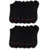 imageReebok Mens Low Cut Socks  12 Pack Performance Cushion Comfort No Show Socks  Breathable Athletic Socks for Men 6125Classic Black
