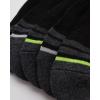 imageReebok Mens Low Cut Socks  12 Pack Performance Cushion Comfort No Show Socks  Breathable Athletic Socks for Men 6125GreyBlack Multi