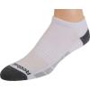 imageReebok Mens Low Cut Socks  12 Pack Performance Cushion Comfort No Show Socks  Breathable Athletic Socks for Men 6125WhiteGrey Shape