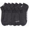 imageReebok Mens Low Cut Socks  6 Pack Basic Cushion Low Cut No Show Socks for Men  Mens Athletic Socks Size 6125All Grey