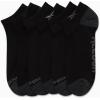 imageReebok Mens Low Cut Socks  6 Pack Basic Cushion Low Cut No Show Socks for Men  Mens Athletic Socks Size 6125BlackGrey
