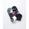 imageReebok Mens Low Cut Socks  6 Pack Basic Cushion Low Cut No Show Socks for Men  Mens Athletic Socks Size 6125BlackWhiteGrey