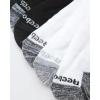 imageReebok Mens Low Cut Socks  6 Pack Basic Cushion Low Cut No Show Socks for Men  Mens Athletic Socks Size 6125BlackWhiteGrey