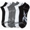 imageReebok Mens Low Cut Socks  6 Pack Basic Cushion Low Cut No Show Socks for Men  Mens Athletic Socks Size 6125BlackWhiteGrey Logo