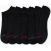 imageReebok Mens Low Cut Socks  6 Pack Basic Cushion Low Cut No Show Socks for Men  Mens Athletic Socks Size 6125Classic Black