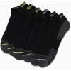 imageReebok Mens Low Cut Socks  6 Pack Basic Cushion Low Cut No Show Socks for Men  Mens Athletic Socks Size 6125GreyBlack