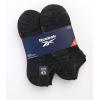 imageReebok Mens Low Cut Socks  6 Pack Basic Cushioned No Show Athletic Socks for Men Size 6125All Black