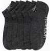 imageReebok Mens Low Cut Socks  6 Pack Basic Cushioned No Show Athletic Socks for Men Size 6125All Grey