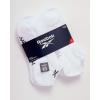 imageReebok Mens Low Cut Socks  6 Pack Basic Cushioned No Show Athletic Socks for Men Size 6125All White