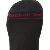 imageReebok Mens Low Cut Socks  6 Pack Basic Cushioned No Show Athletic Socks for Men Size 6125Black Stripe Multi