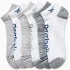 imageReebok Mens Low Cut Socks  6 Pack Basic Cushioned No Show Athletic Socks for Men Size 6125Grey Assorted