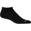 imageReebok Mens Low Cut Socks  6 Pack Basic Cushioned No Show Athletic Socks for Men Size 6125Plain Black