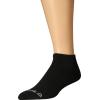 imageReebok Mens Low Cut Socks  6 Pack Basic Cushioned No Show Athletic Socks for Men Size 6125Plain Black