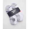 imageReebok Mens Low Cut Socks  6 Pack Basic Cushioned No Show Athletic Socks for Men Size 6125Pure White